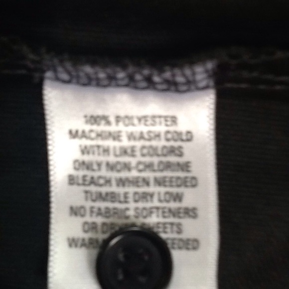 Great Northwest Black Grey Stripe Polo Golf Shirt - Picture 6 of 7